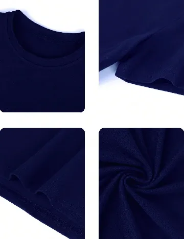 Tricou SHEIN, bleumarin