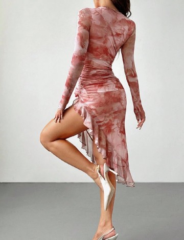 Rochie medie SHEIN, roz