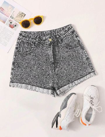 Pantaloni scurti SHEIN, gri