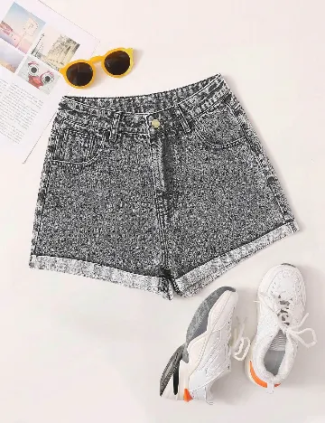 Pantaloni scurti SHEIN, gri