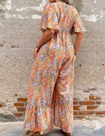 Salopeta SHEIN CURVE, mix culori