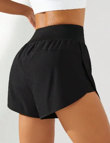 Pantaloni scurti SHEIN, negru