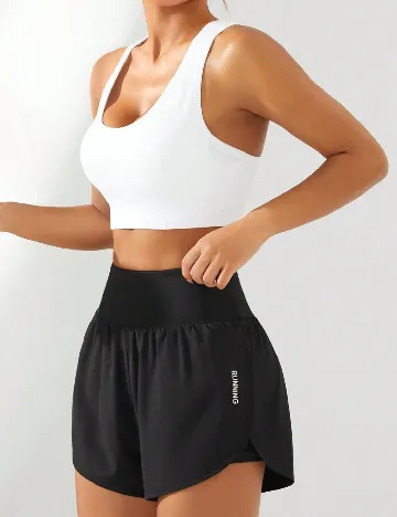 Pantaloni scurti SHEIN, negru