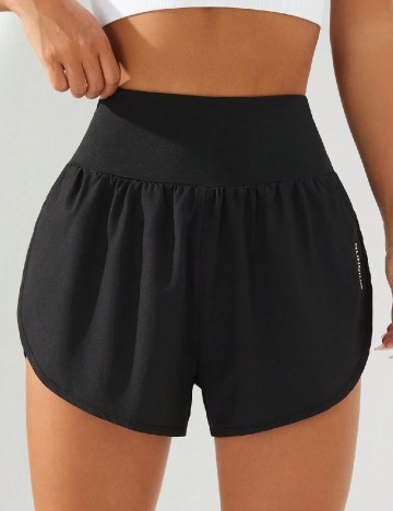 Pantaloni scurti SHEIN, negru