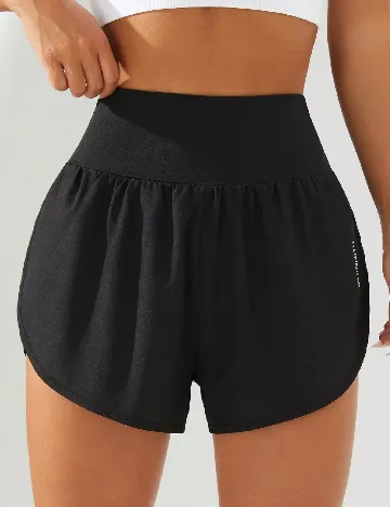 Pantaloni scurti SHEIN, negru