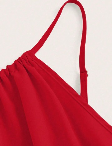 Salopeta SHEIN, rosu