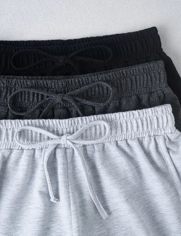 Set Pantaloni scurti 3 perechi SHEIN, mix culori