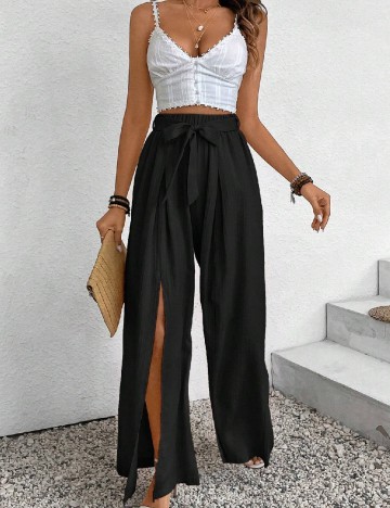 Pantaloni SHEIN, negru