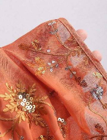 Top SHEIN, portocaliu