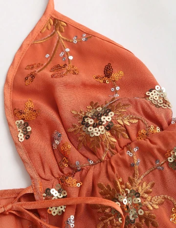 Top SHEIN, portocaliu