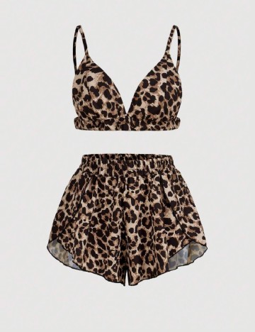 Compleu De Plaja SHEIN, animal print