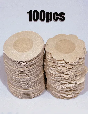 Patch-uri pentru sani, 100 bucati SHEIN, nude