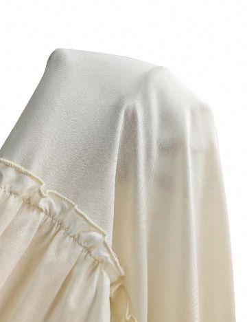 Fusta SHEIN, galben deschis