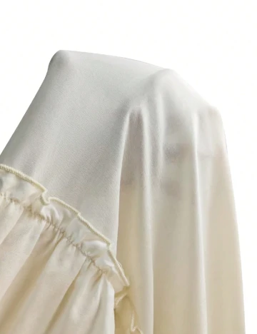 Fusta SHEIN, galben deschis