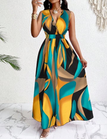 Rochie lunga SHEIN, mix culori