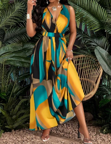 Rochie lunga SHEIN, mix culori