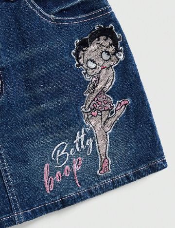 Fusta Romwe, albastru