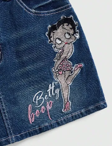 Fusta Romwe, albastru