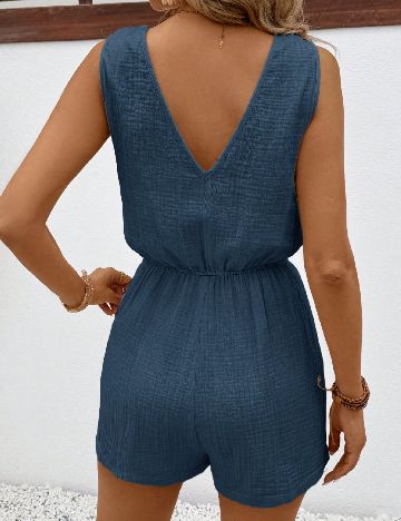 Salopeta SHEIN, albastru