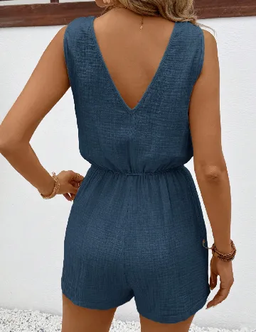 Salopeta SHEIN, albastru