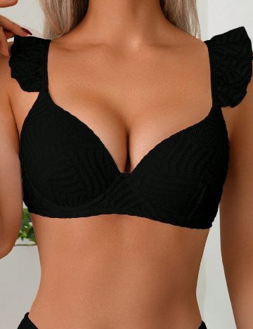 Costum de baie SHEIN, negru