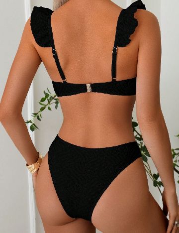 Costum de baie SHEIN, negru