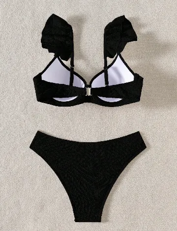 Costum de baie SHEIN, negru