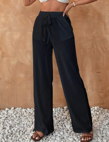 Pantaloni SHEIN, negru