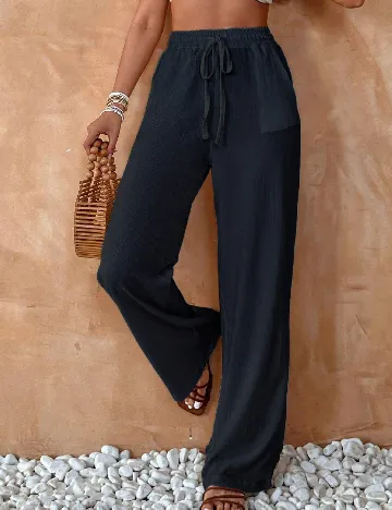 Pantaloni SHEIN, negru