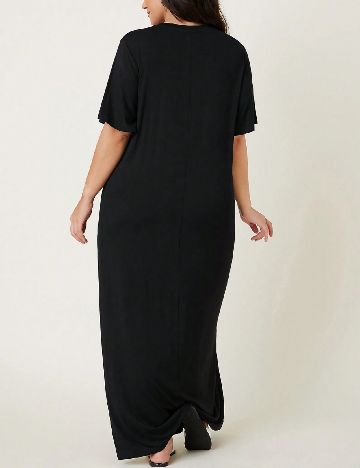 Rochie lunga SHEIN CURVE, negru