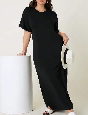 Rochie lunga SHEIN CURVE, negru