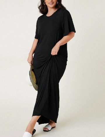 Rochie lunga SHEIN CURVE, negru