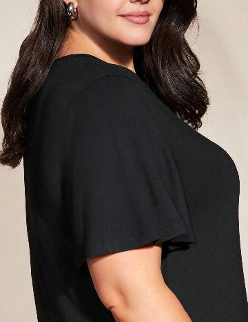 Rochie lunga SHEIN CURVE, negru