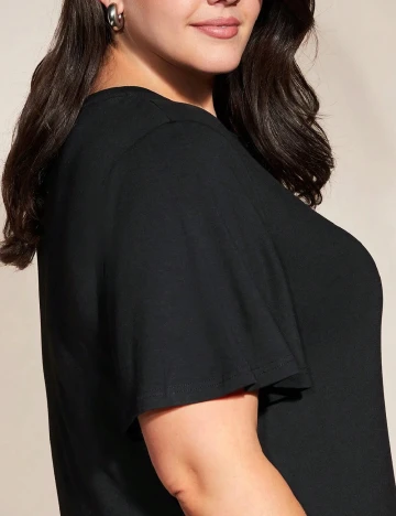 Rochie lunga SHEIN CURVE, negru