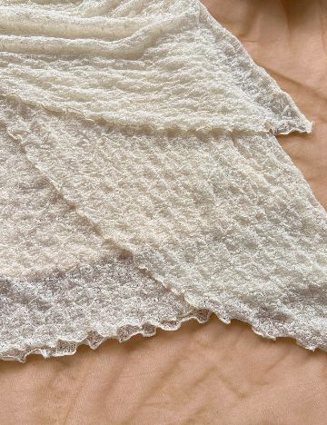 Rochie scurta SHEIN, crem