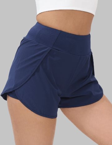 Pantaloni scurti SHEIN, bleumarin