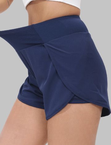 Pantaloni scurti SHEIN, bleumarin