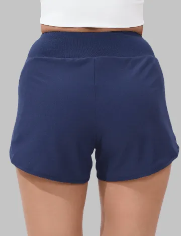 Pantaloni scurti SHEIN, bleumarin