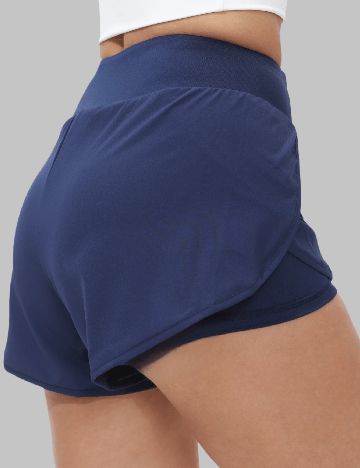 Pantaloni scurti SHEIN, bleumarin