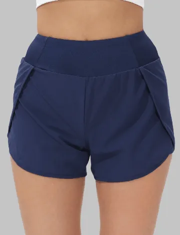 Pantaloni scurti SHEIN, bleumarin