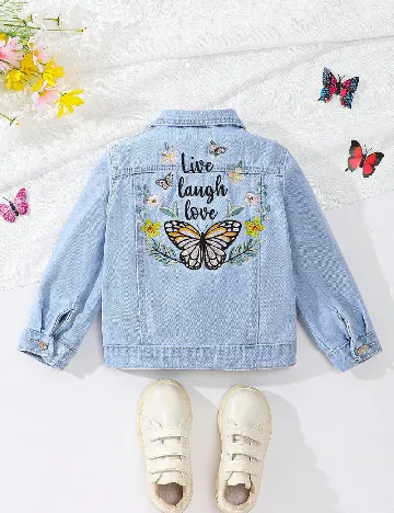 Jacheta Shein Kids, albastru