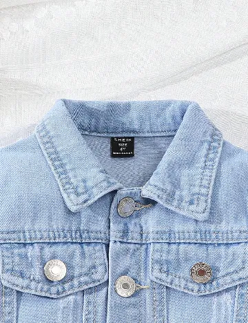 Jacheta Shein Kids, albastru