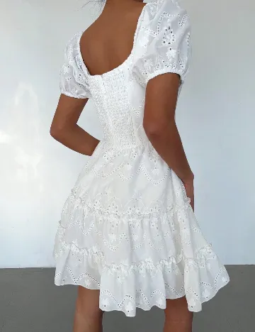 Rochie scurta SHEIN, alb