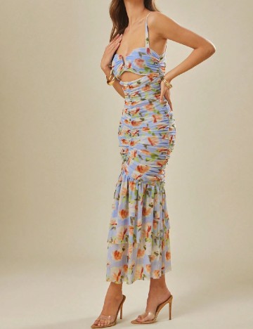 Rochie lunga L Amorae, mix culori