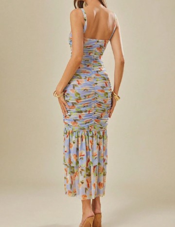 Rochie lunga L Amorae, mix culori