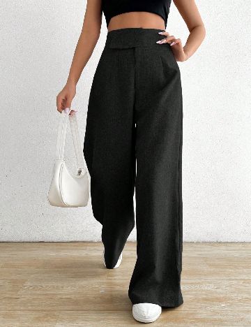 Pantaloni SHEIN, negru