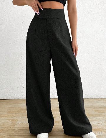 Pantaloni SHEIN, negru