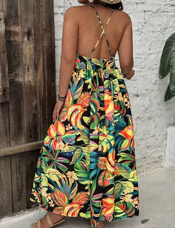 Rochie lunga SHEIN CURVE, mix culori