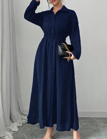 Rochie lunga SHEIN, bleumarin