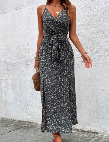 Rochie lunga SHEIN, gri